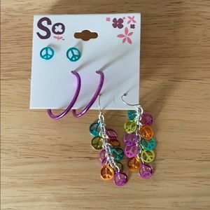 Peace Earrings